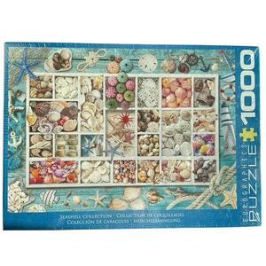 Seashell Collection 1000 Pieces Puzzle Eurographics New Sealed Jigsaw